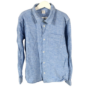 Unisex Lindex - Collared shirt, size 140 - 146 - Blue (1)