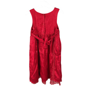 Unisex Exit - Party dress, size 116 - 122 - Red (2)