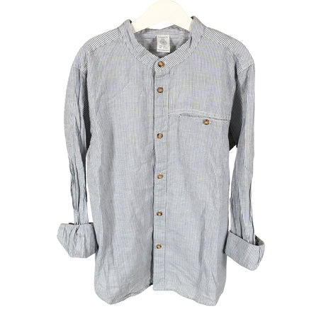 Unisex Lindex - Collared shirt, size 146 - 152 - Light blue ()