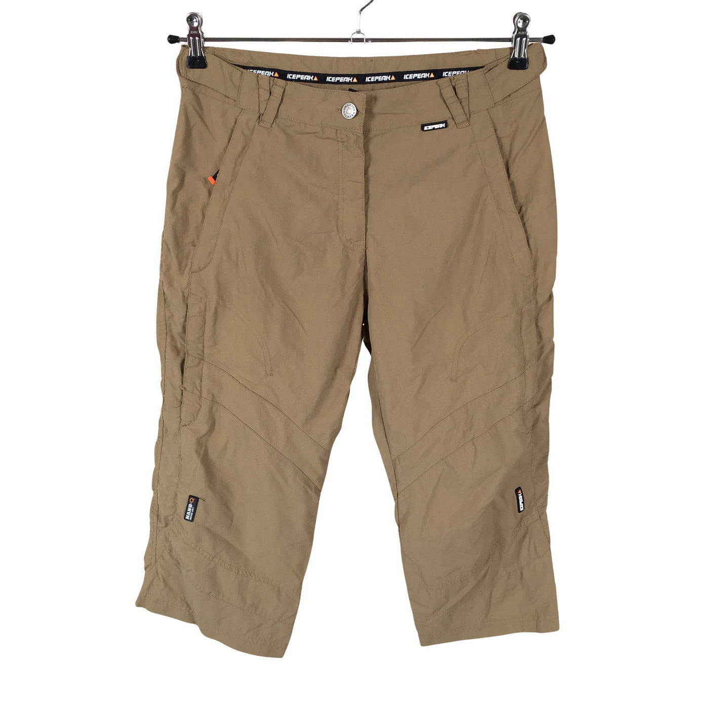 Unisex Icepeak - Capri pants, size 36 - Brown (1)