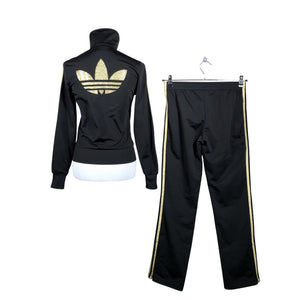 Unisex Adidas - Track jacket, size 34 - Black (2)