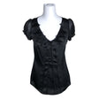 Unisex Esprit - Short-sleeved blouse, size 36 - Black ()