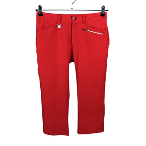 Unisex Röhnisch - Sports capri pants, size 36 - Red (1)
