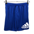 Unisex Adidas - Sports shorts, size 158 - 164 - Blue ()