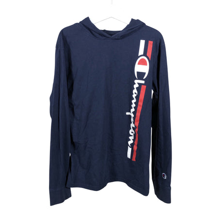 Unisex Champion - Hoodie, size 152 - 158 - Blue ()