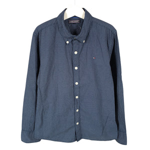 Unisex Tommy Hilfiger - Collared shirt, size 134 - 140 - Blue (1)