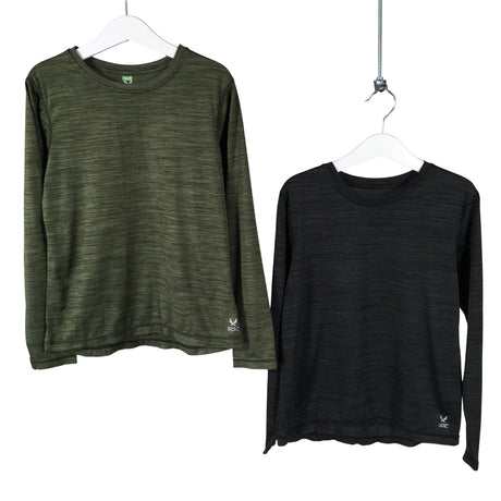 Unisex Soc - Sports shirt, long sleeve, size 134 - 140 - Green ()