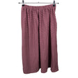 Unisex Aarrelabel - Tricot skirt, size 38 - Wine red ()