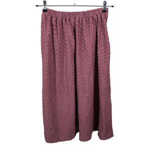 Unisex Aarrelabel - Tricot skirt, size 38 - Wine red (1)