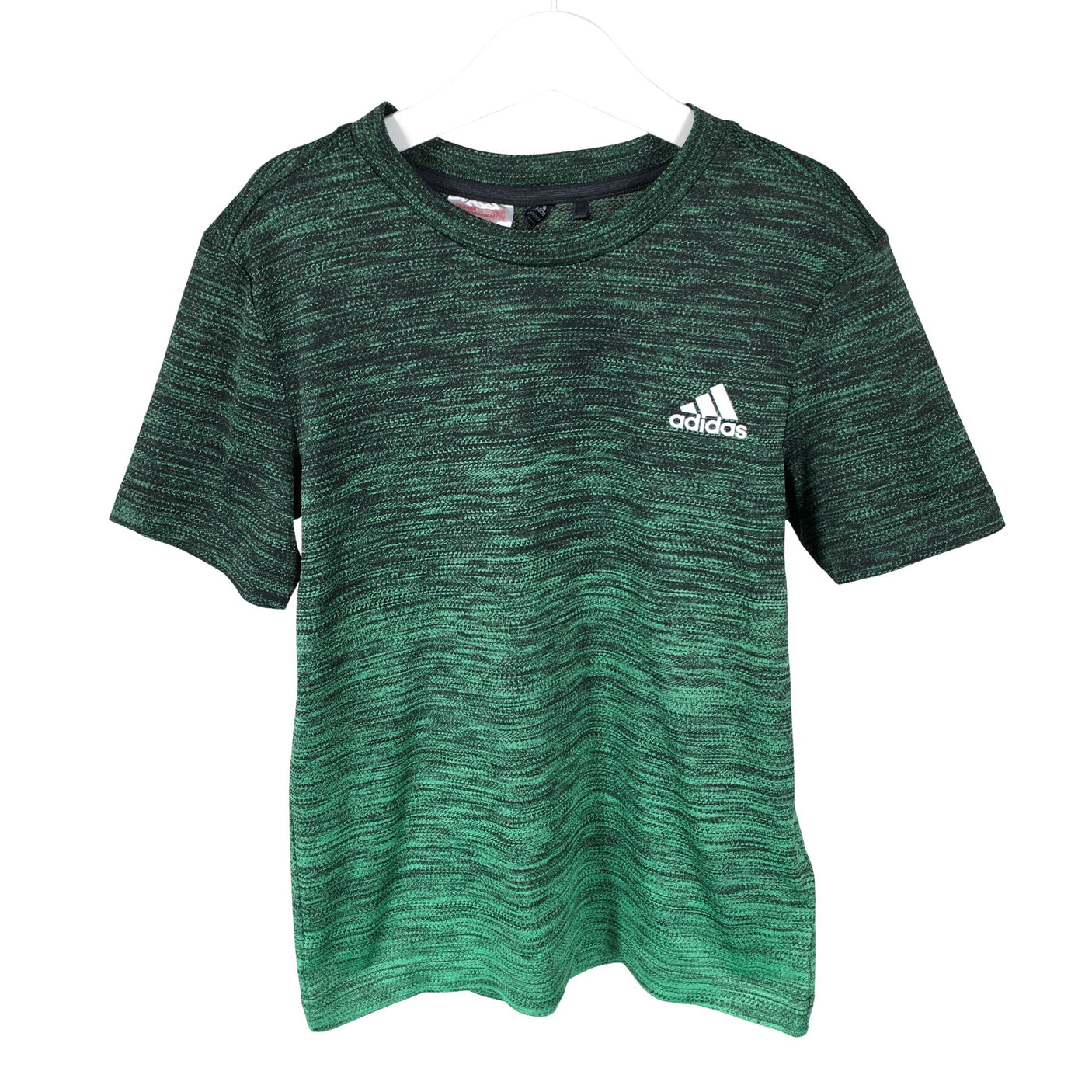 Unisex Adidas - Sports shirt, short sleeve, size 134 - 140 - Green (1)