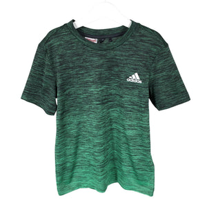 Unisex Adidas - Sports shirt, short sleeve, size 134 - 140 - Green (1)
