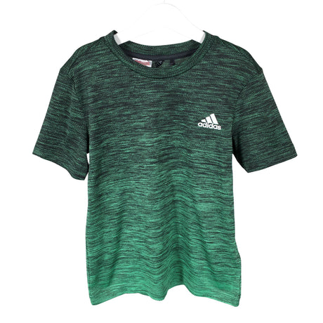 Unisex Adidas - Sports shirt, short sleeve, size 134 - 140 - Green ()