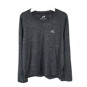Unisex Pro Touch - Sports shirt, long sleeve, size 134 - 140 - Gray (1)