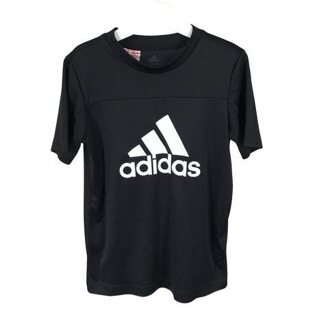Unisex Adidas - Sports shirt, short sleeve, size 134 - 140 - Black ()