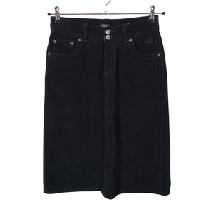 Unisex Lindex - Denim skirt, size 36 - Black (1)