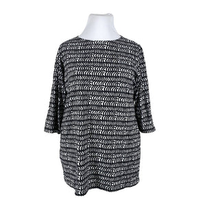 Unisex Marimekko - Tricot tunic, size 42 - Black (1)