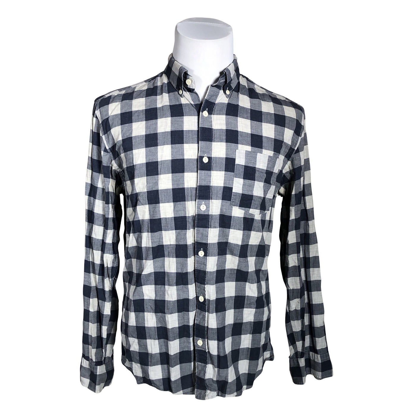 Unisex Selected - Collared shirt, size L - Blue (1)