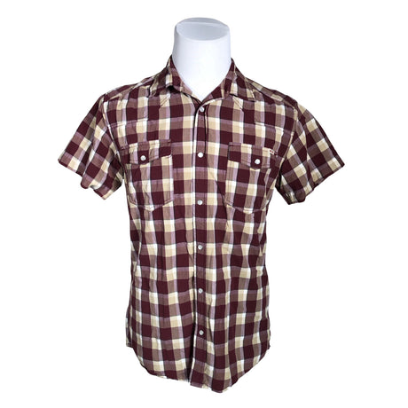 Unisex Jack & Jones - Collared shirt, size M - Wine red ()