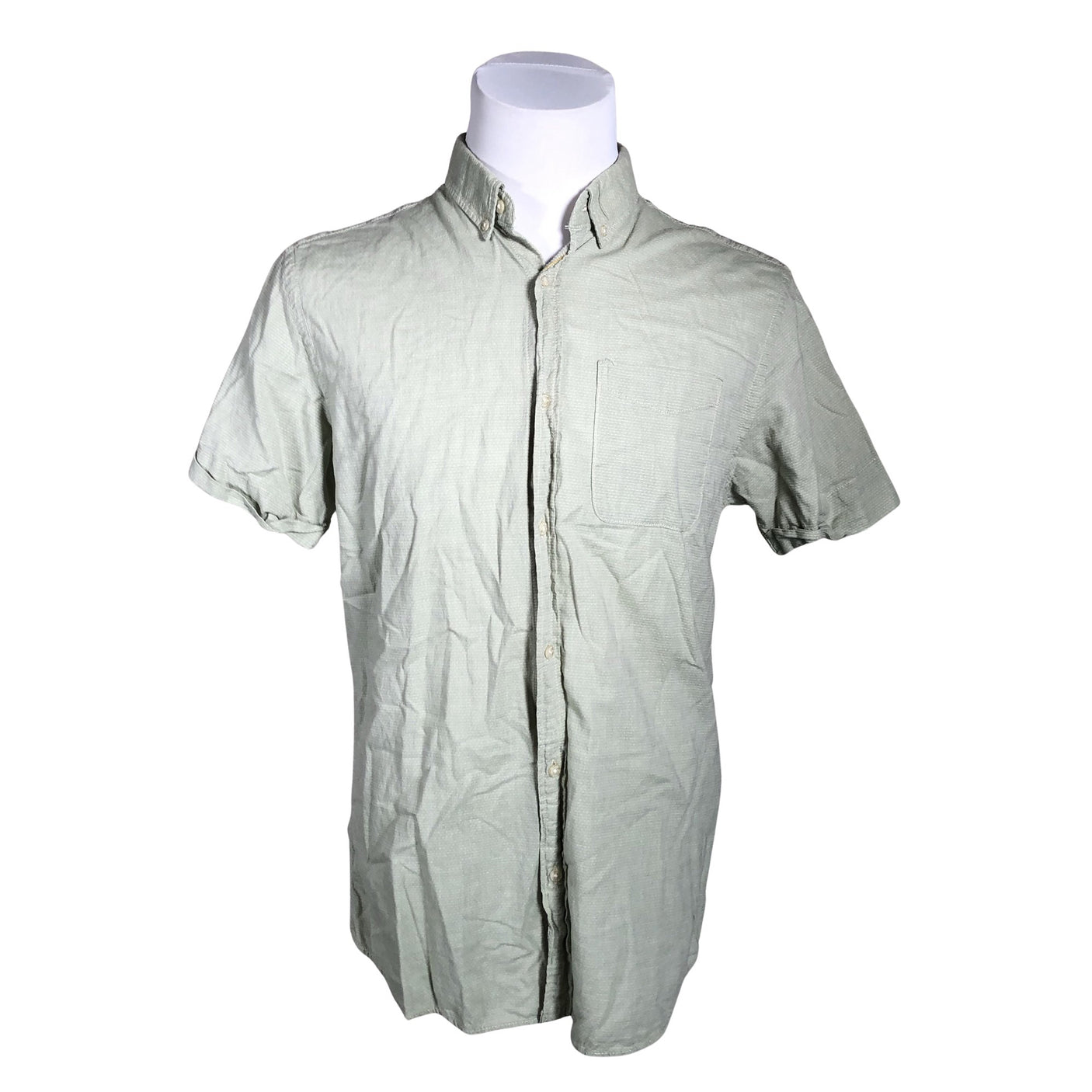 Unisex Jack & Jones - Collared shirt, size L - Green (1)