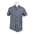 Unisex East West - Collared shirt, size L - Gray ()