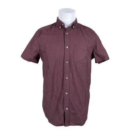 Unisex Next - Collared shirt, size M - Wine red ()