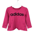Unisex Adidas - Sports shirt, long sleeve, size 98 - 104 - Pink ()