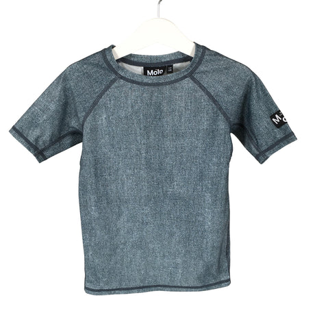 Unisex Molo Kids - Swim shirt, size 116 - 122 - Blue ()