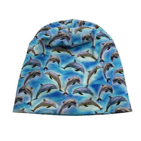 Unisex Handmade - Lightweight beanie, size 54 - 56 cm - Blue ()
