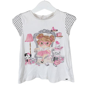 Unisex Mayoral - T-shirt, size 80 - 86 - White (1)