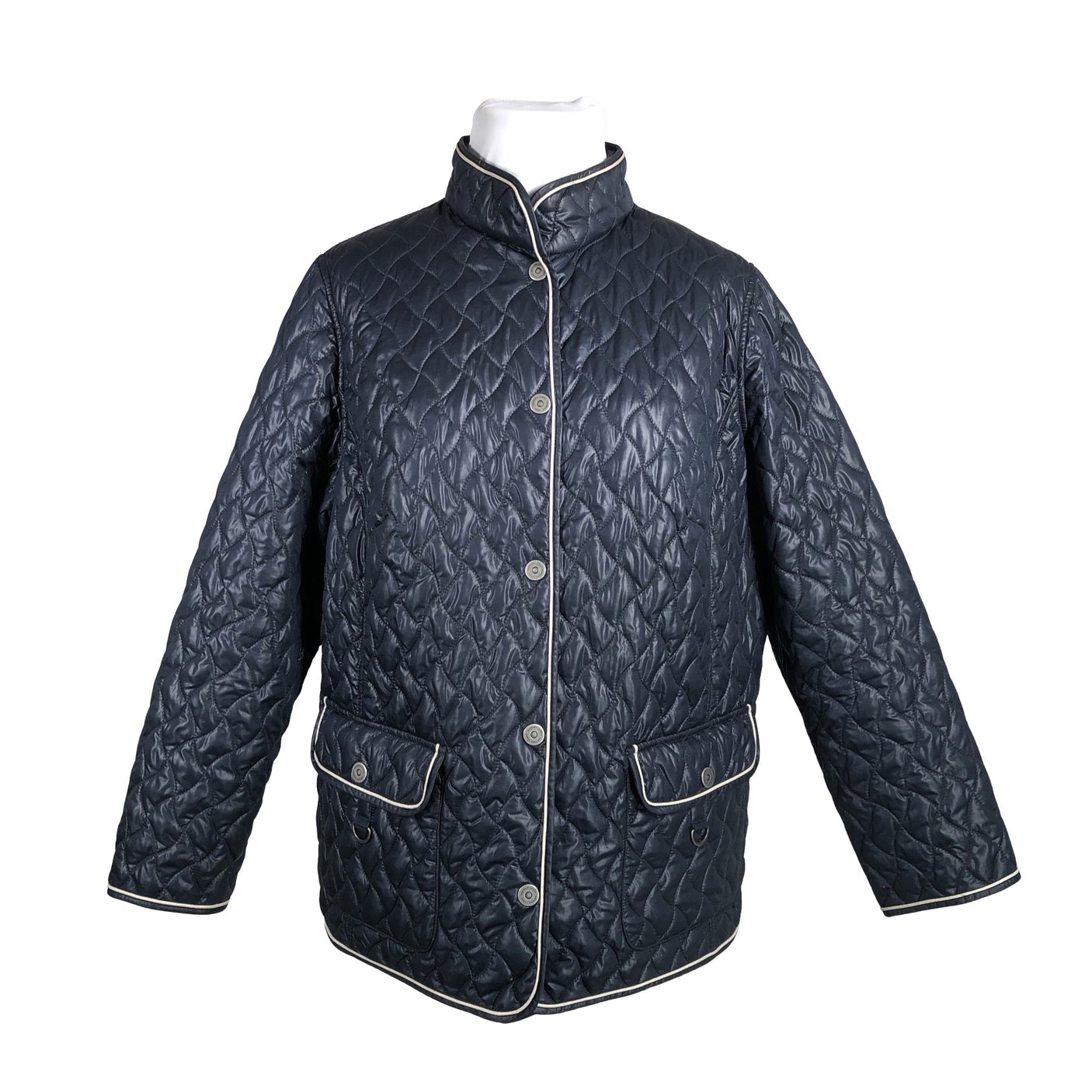 Unisex Barbara Lebek - Quilted jacket, size 50 - Blue (1)