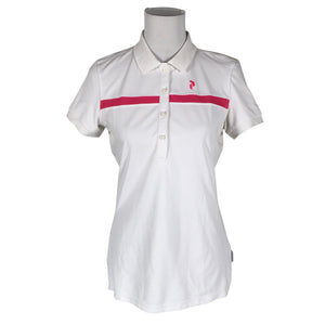 Unisex Peak Performance - Sports shirt, short sleeve, size 40 - White (1)