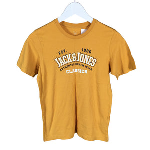 Unisex Jack & Jones - T-shirt, size 146 - 152 - Orange (1)