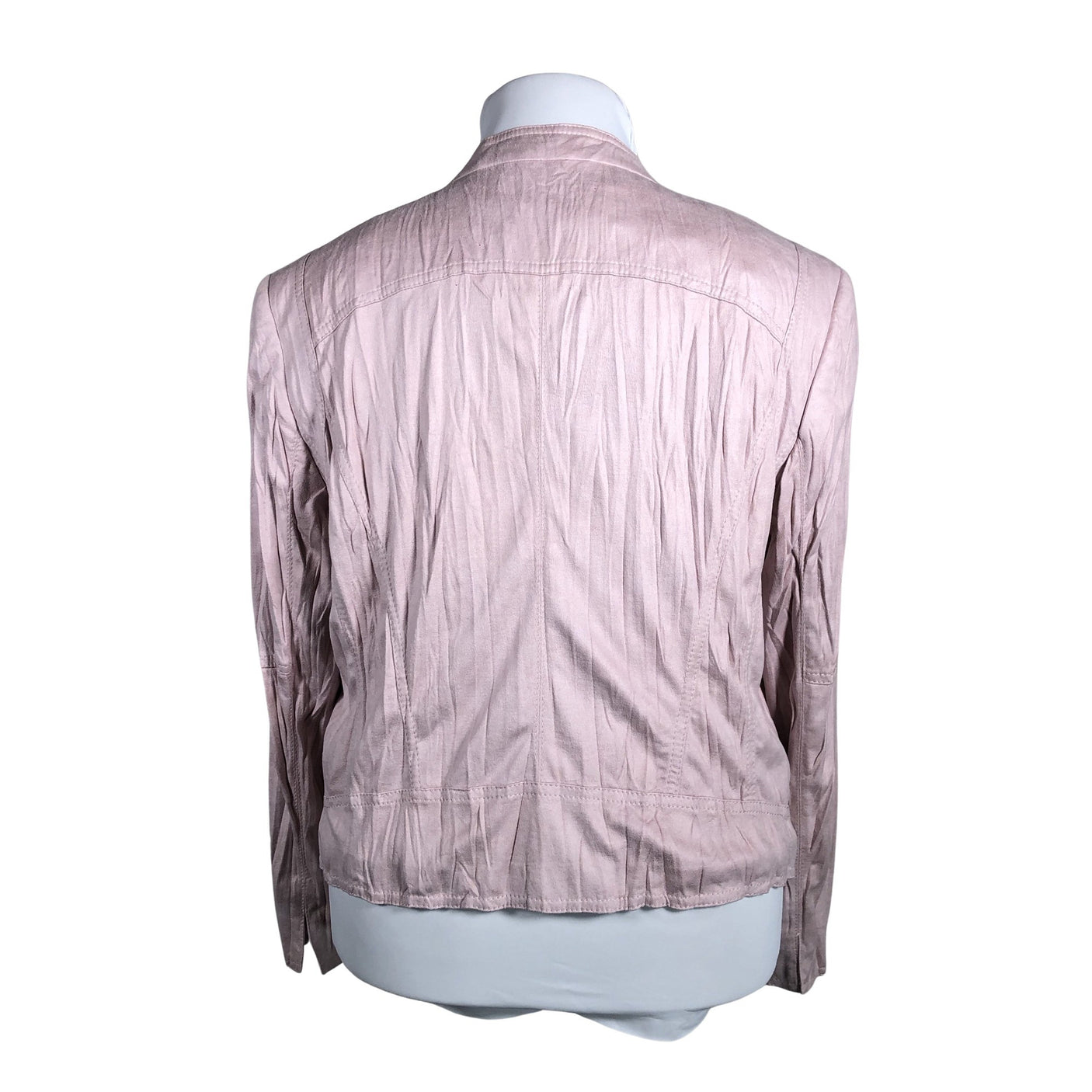 Unisex Gerry Weber - Leather jacket, size 46 - Light pink (2)