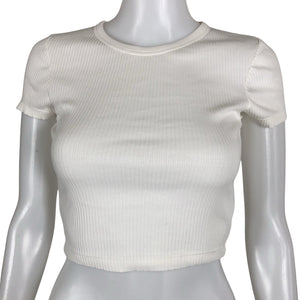 Unisex Uniqlo - T-shirt, size 34 - White (1)