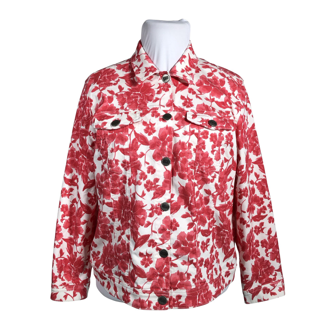 Unisex The Masai - Denim jacket, size 42 - Red (1)
