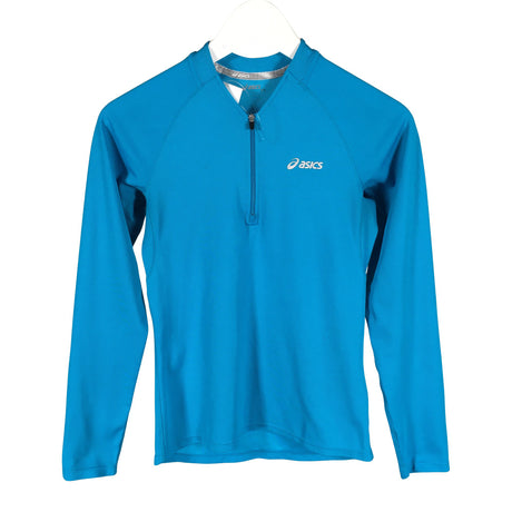 Unisex Asics - Sports shirt, long sleeve, size 134 - 140 - Blue ()