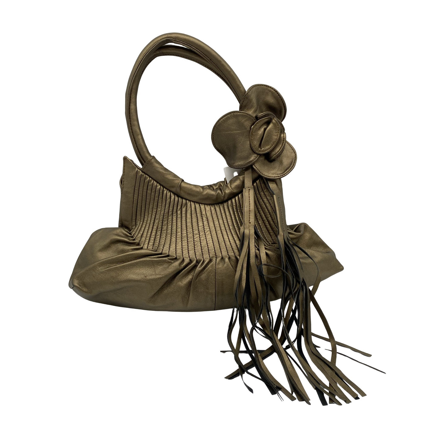 Unisex Bagiore - Handbag, size Midi - Gold (1)