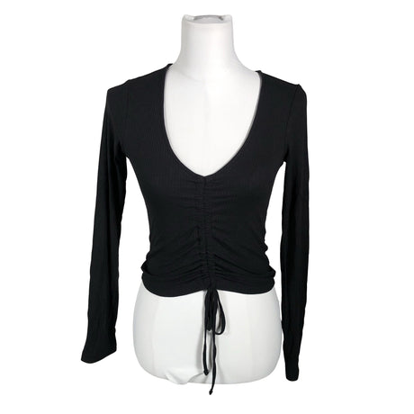 Unisex Even&Odd - Tricot shirt, size 36 - Black ()