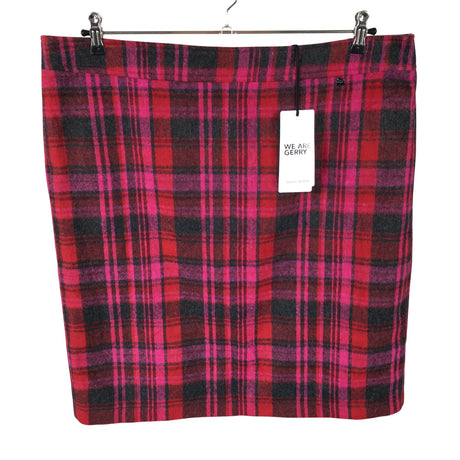 Unisex Gerry Weber - Fabric skirt, size 46 - Red ()