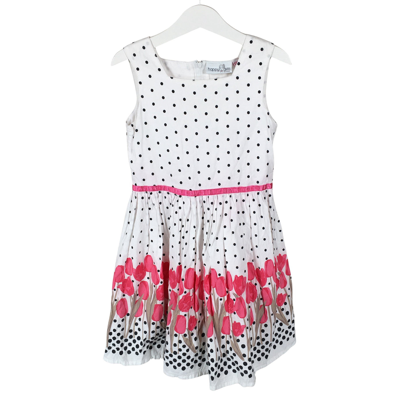 Unisex Happy Girls by Eisend - Dress, size 116 - 122 - White (1)