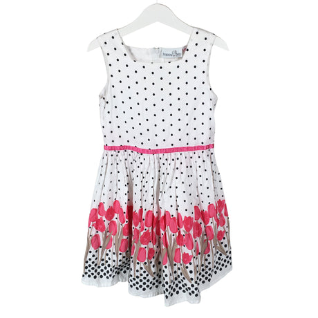 Unisex Happy Girls by Eisend - Dress, size 116 - 122 - White ()