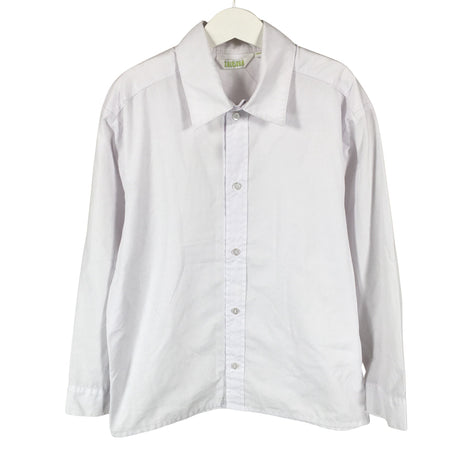 Unisex Zalekua - Collared shirt, size 134 - 140 - White ()