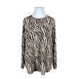 Unisex Zizzi - Tricot shirt, size 56 - Brown ()