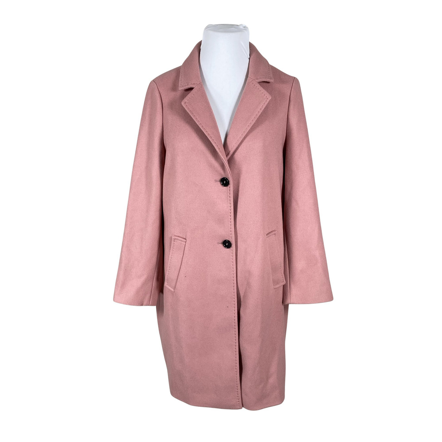 Unisex s.Oliver - Wool coat, size 44 - Light pink (1)