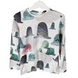 Unisex Handmade - Tricot shirt, size 104 - 110 - White ()