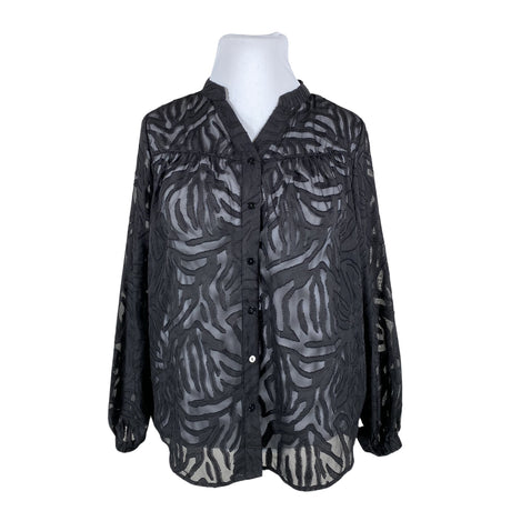 Unisex Fransa - Blouse, size 42 - Black ()
