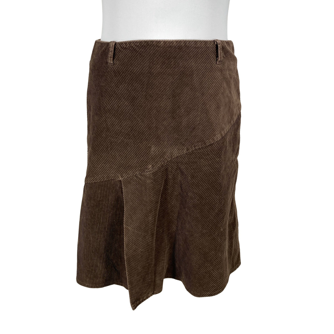Unisex Global - Fabric skirt, size 42 - Brown (1)