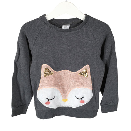 Unisex Lindex - Sweatshirt, size 98 - 104 - Gray ()