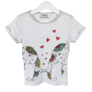 Unisex s.Oliver - T-shirt, size 116 - 122 - White (1)