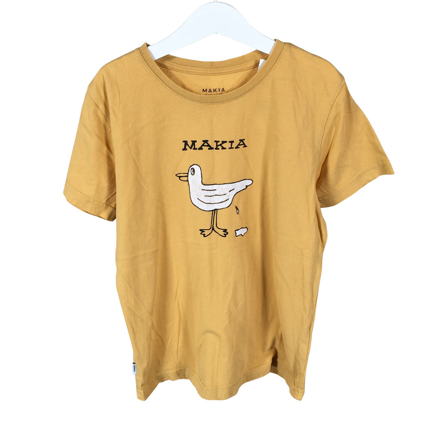 Unisex Makia - T-shirt, size 134 - 140 - Orange (1)